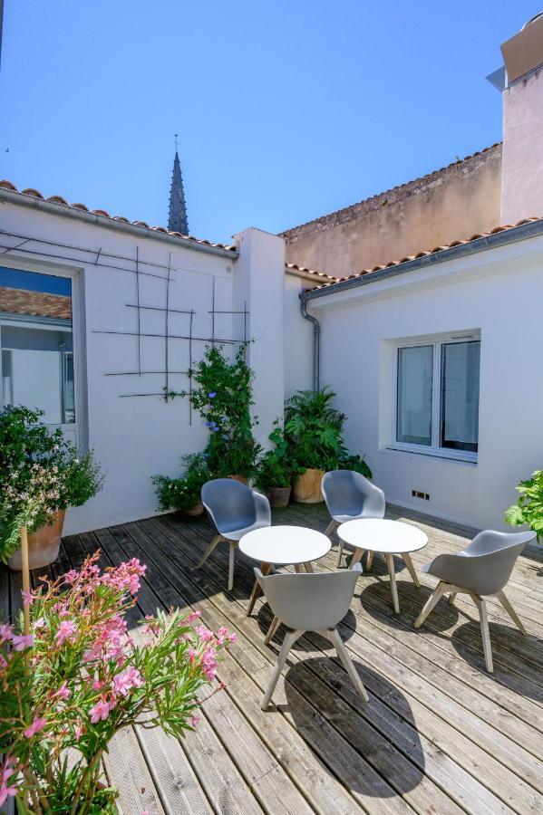 Hotel Le Clocher Ars-en-Ré Exterior foto